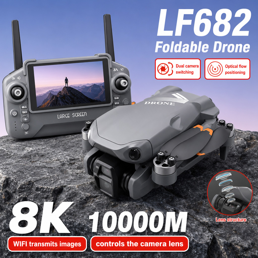 Dji Mini Drone - Aerial Photo LF682 Drone 8K HD
