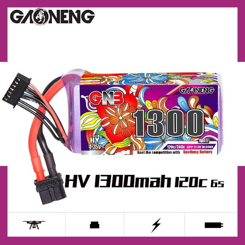 2Pcs GNB 6S Lipo Battery 22.8V - огляд і ціна Lipo Battery 6S