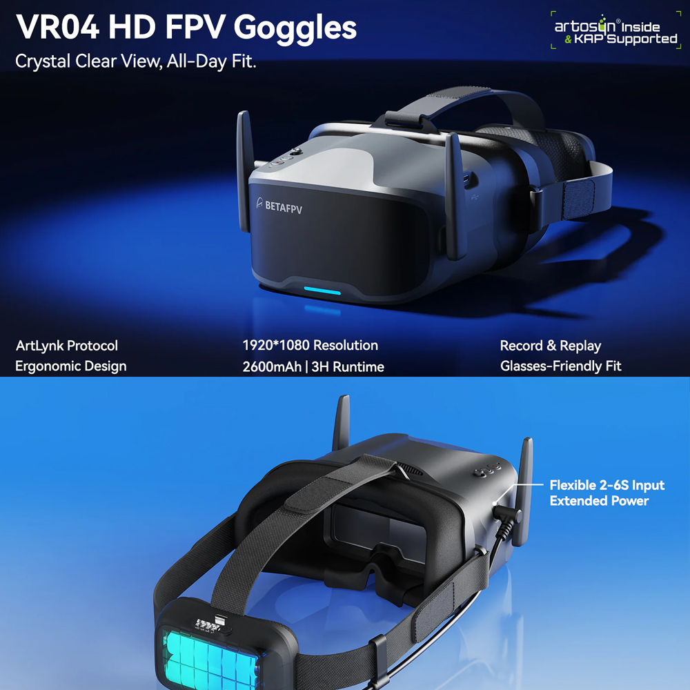 BETAFPV VR04 FPV Goggles HD Pr - огляд і ціна Goggles Fpv