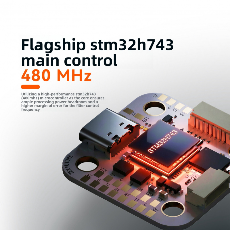 ZEX ATHENA H743 Mini Flight Co - огляд і ціна Betaflight Fc