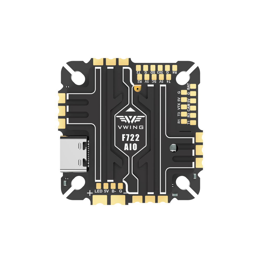 VWING F722 AIO Flight Controll - огляд і ціна Betaflight Fc