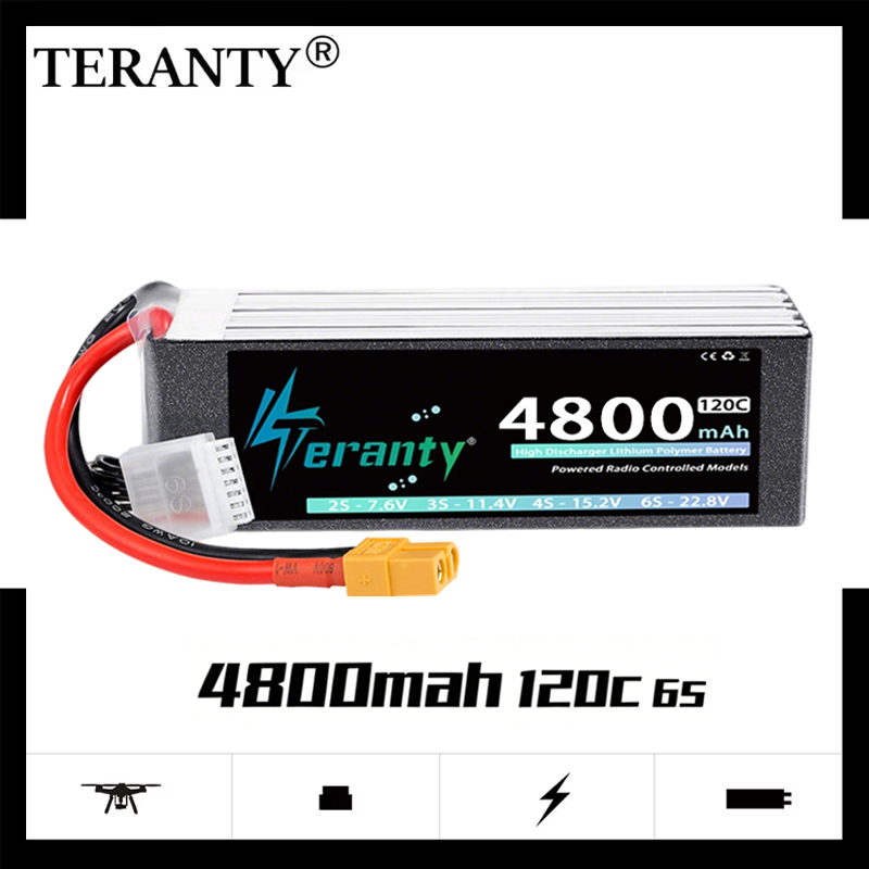 TERANTY 6S 4800mAh Lipo Batter - огляд і ціна Lipo Battery 6S