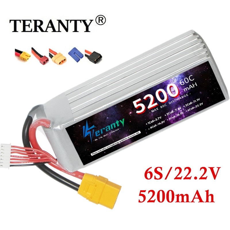 TERANTY 6S 5200mAh Lipo Batter - огляд і ціна Lipo Battery 6S