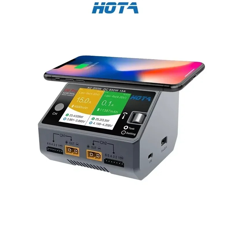 HOTA D6 Pro AC 200W DC 650W 15 - огляд і ціна Hd Zero Camera