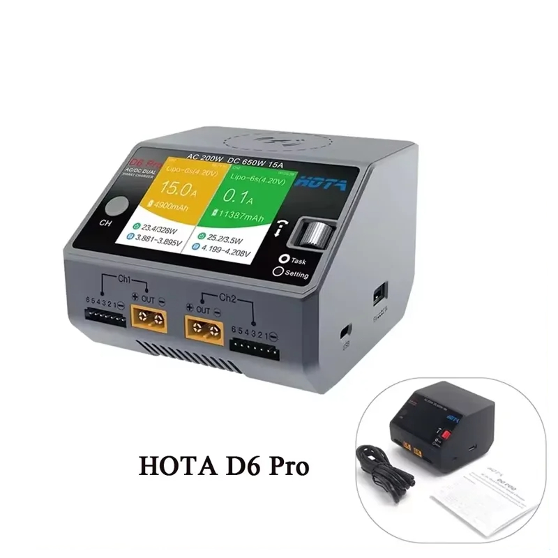 HOTA D6 Pro AC 200W DC 650W 15 - огляд і ціна Hd Zero Camera