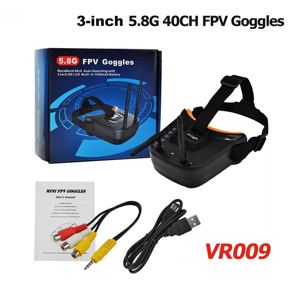 VR009 FPV Video Goggles 3Inch  - огляд і ціна Goggles Fpv